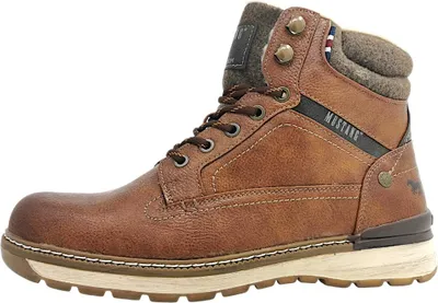 Produktbild von Mustang Herrenschuhe Stiefel Warmfutter Boots Braun Freizeit