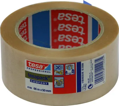 Zdjęcie produktu dla Taśma klejąca TESA 50 mm x 66 m Przezroczysty PVC