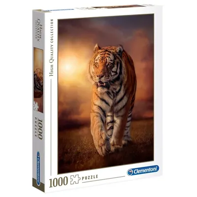 Produktbild von CLEMENTONI - Tiger Puzzle 1000 Teile