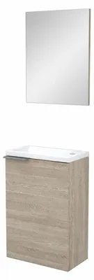 Produktbild von ONDEE ZEN – HALE-Handwaschbecken – 40 cm – Holz – Melaminbeschichtet – Wird als Bausatz geliefert