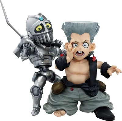 Obrázok produktu pre JoJo's Bizarre Adventure Ichibansho PVC Statue Kid Polnareff & Kid Chariot 8 cm