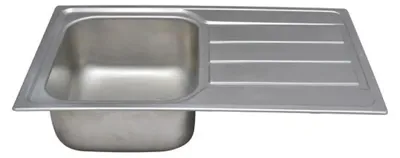 Immagine prodotto di Lavello in acciaio inox Pyramis Athena 79x50 1B1D