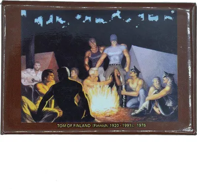 Produktbild von Magnet aus der Camp Serie mit den Maßen 5x7,8 cm