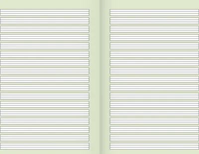 Produktbild von Schulheft A4 16 Blatt Lineatur 2 Packung mit 20 Stück