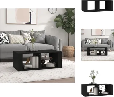 Produktbild von vidaXL Couchtisch Schwarz 100x50x36 cm Holzwerkstoff -  Couchtische
