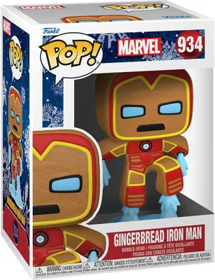 Produktbild von Marvel - Gingerbread Lebkuchen Iron Man 934 - Funko Pop! - Vinyl Figur