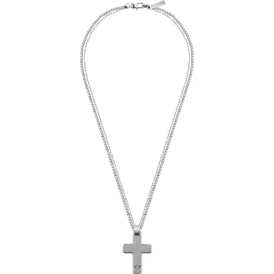 Produktbild von Police Halskette Uni PEAGN2211601 Kette mit Kreuz-Anhänger