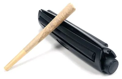Obrázek produktu pro 1 ks černý plastový držák na cigarety – 11 cm