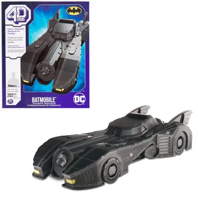 Obrázok produktu pre 4D Build DC Batman Retro Batmobile, Stavebnica, 12 rok / roky, Plast, 202 kusov, 630 g
