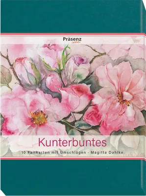 Produktbild von Faltkarten Set B6 (12 x 17 cm) – 10 Stück mit 5 Motiven, 100% Recycling-Papier, Geschenkbox