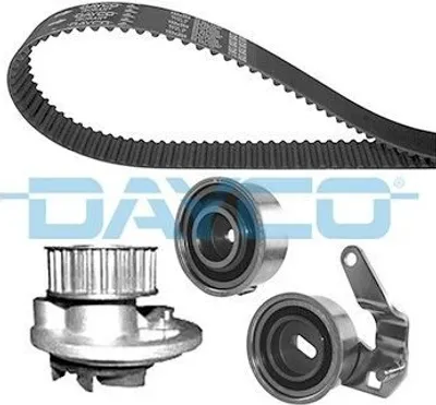 Produktbild von DAYCO KTBWP1680 Zahnriemensatz + Wasserpumpe für OPEL Astra G CC (T98) Astra G Caravan (T98) Astra F CC (T92) Astra G Limousine (T98) Astra F Caravan