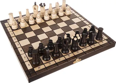 Immagine prodotto di Ruhhy 26038 Scacchi reali, legno 31 x 31 cm