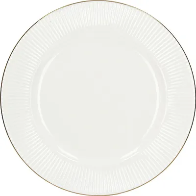 Zdjęcie produktu dla Talerz obiadowy KELLY, porcelanowy, Ø 26,5 cm