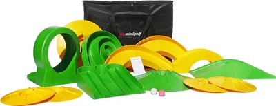 Image de myminigolf Putting XL Minigolf Komplettset Minigolf-Set Pro 13 Hindernisse 011