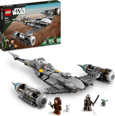 Produktbild von LEGO Star Wars Der N-1 Starfighter des Mandalorianers aus Das Buch von Boba Fett, Raumschiff-Spielzeug zum Bauen, Set mit 4 Charakteren inkl. Baby Yoda-Figur 75325