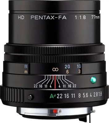 Produktbild von PENTAX Objektiv 77mm f/1.8 HD FA Limited Schwarz