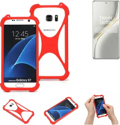 Produktbild von K-S-Trade Handy-Hülle kompatibel mit OnePlus Ace 3 Pro Schutz-Hülle Bumper Silikon Schutz Hülle Cover Case Silikoncase Silikonbumper TPU Softcase