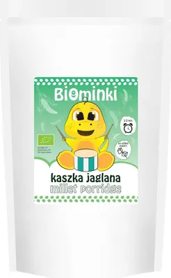 KASZKA JAGLANA BEZ DODATKU CUKRÓW BIO 200 g - BIOMINKI