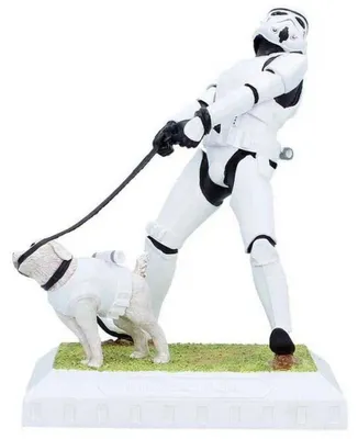 Image de Statue originale de Stormtrooper Le meilleur ami de l'homme 16 cm