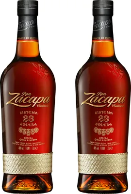 Produktbild von Ron Zacapa Centenario 23 Sistema Solera, 2er, Rum, Guatemala, Alkohol, Alkoholgetränk, Flasche, 40%, 700 ml, 703159