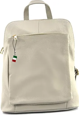 Produktbild von Cityrucksack beige Florence Rucksack Leder D2OTF610C