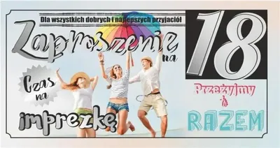 Zdjęcie produktu dla Zaproszenie Urodziny Z97 (10szt.) - AbCard