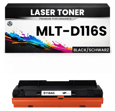 Produktbild von Toner kompatibel für Samsung MLT-D116S(116S) Xpress SL-M2625/M2625D/2626/2825/2825DW/2826/2835 M2675/2676/2875/2875FW/2875FD/2876/2885FW in Schwarz