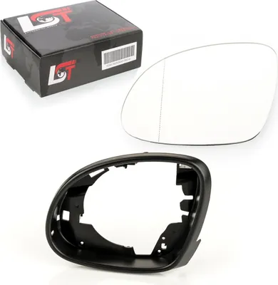 Produktbild von Außenspiegel Glas Blendring Set asphärisch links für SEAT Alhambra für VW Sharan