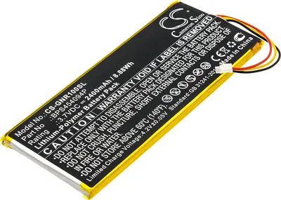 Immagine prodotto di TECHTEK Batteria compatibile con [Geneva] WorldRadio sostituisce BPS454094P