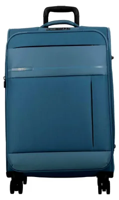 Produktbild von Monthélys ST240 Reisekoffer, mittelgroß, erweiterbar, 4 Rollen, Blau