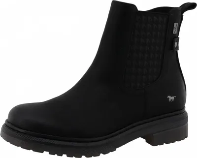 Zdjęcie produktu dla Eleganckie damskie botki Mustang 15M0272001, czarne