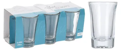 Image de Ensemble 6 Verres 40ml Verres à Shot Polyvalents 40ml - Excellent Houseware