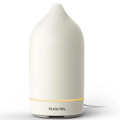 Obrázek produktu pro Keramický aroma difuzér bílý | pro oleje | LED lampička