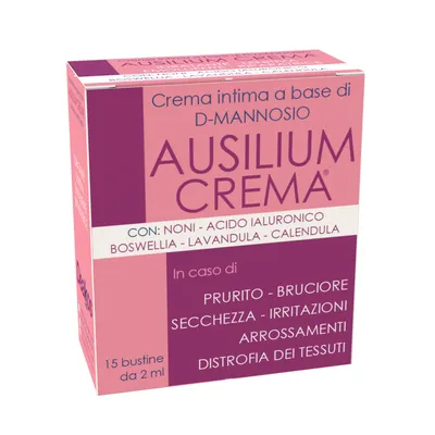 Produktbild von 2x AUSILIUM CREME 15 Beutel mit D-Mannose