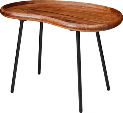Zdjęcie produktu dla Stolik kawowy WL5.669 71x51x40 cm Stolik do sofy z litego drewna sheesham