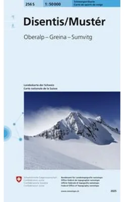 Produktbild von 256S Disentis / Mustér Schneesportkarte