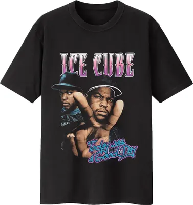 Produktbild von Ice Cube - "Today Was A Good Day" T-Shirt für Herren/Damen Uni RO7717 (XL) (Schwarz)