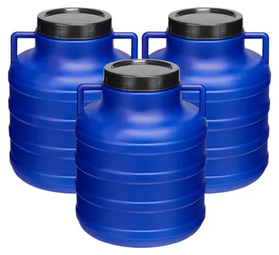 Produktbild von Set 5 Liter Futtertonne BPA-frei Universalfass Fass Regentonne GD-0125