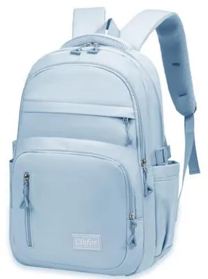 Produktbild von Schulrucksack Teenager Jungen Blau Laptop Rucksack Schule 30x21x45cm Wasserdicht