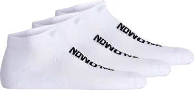 Produktbild von Salomon Uni Sneakersocken, 3er Pack - EVERYDAY LOW, Mesh-Einsatz, atmungsaktiv, Logo Weiß 42-44