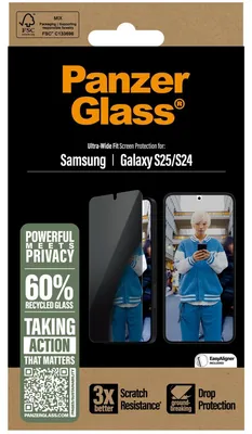 Produktbild von PanzerGlass Privacy Screen Protector Samsung Galaxy S25 S24