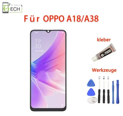 Produktbild von Für OPPO A18 / A38 CPH2591 CPH2579 LCD Display Touchscreen Bildschirm