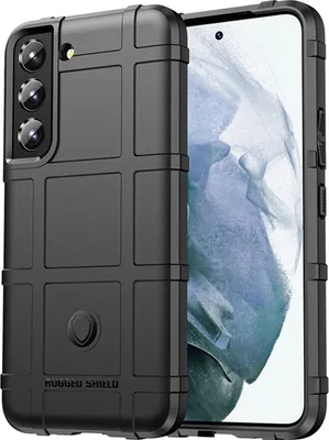 Produktbild von Mobigear Rugged Shield  Samsung Galaxy S24 Plus Hülle Flexibles TPU Backcover Stoßfest - Schwarz
