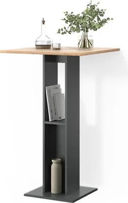 Produktbild von Bartisch Livinity Regusa Goldkraft Eiche/Anthrazit 65 x 65 cm, Model 55929