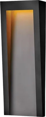 Produktbild von LED Außenleuchte Wand IP44 warmweiß 3000 K 860 lm H: 61 cm Schwarz eckig Modern Außenlampe