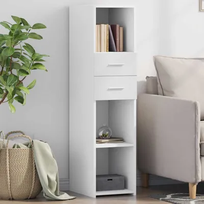 Immagine prodotto di vidaXL Credenza bianca 30x42,5x124 cm Materiale a base di legno