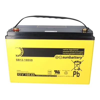 Obrázek produktu pro Baterie vhodná pro olověný akumulátor SSB SBL125-12HR 12V 107Ah