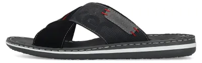 Produktbild von Rieker FSK Herren Sandalen Pantolette schwarz 40