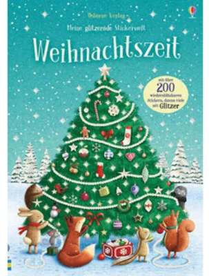 Immagine prodotto di Meine glitzernde Stickerwelt: Weihnachtszeit
