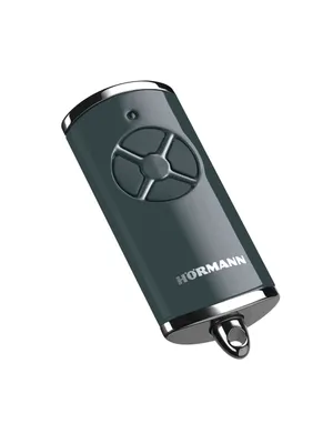 Image de H?rmann Handsender HSE4 868-BS Hochglanz Chrom Anthrazitgrau Fernbedienung